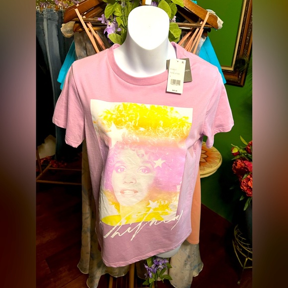 Tops - 💕NWT💕 Size: S, Whitney Houston Tee in Soft Purple